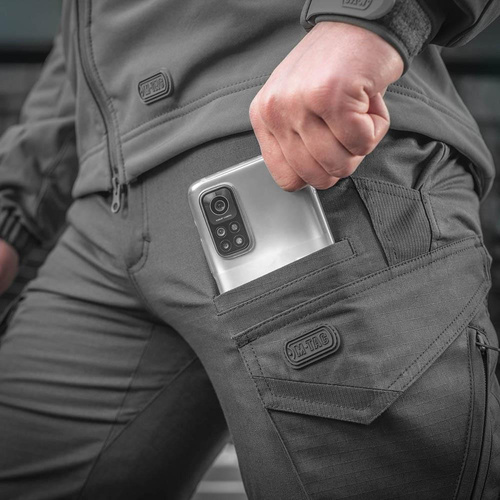 M-Tac - Taktische Hose Aggressor Gen.II Flex - Ripstop - Dunkelgrau - 20058012 - Cargohosen - Bekleidung