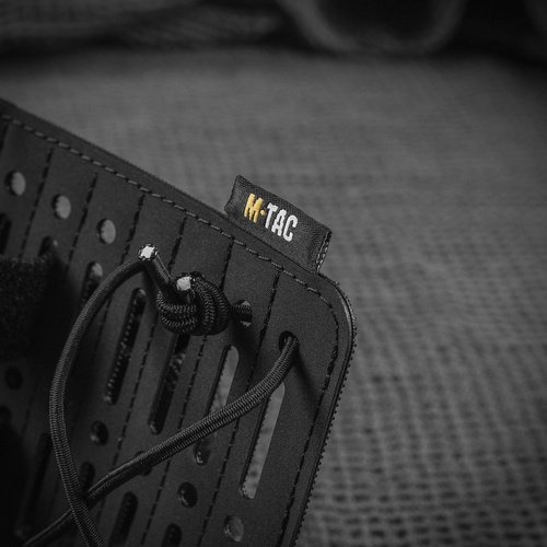 Ausrüstung - M-Tac - Modularer Einsatz - MOLLE - Laserschnitt - 11 x 19,5 cm - Schwarz - 10201002 - Sonstige