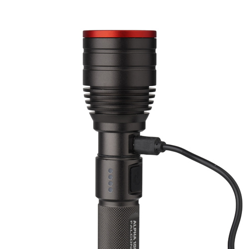 Falcon Eye - Hand-Taschenlampe Alpha 1000 RC - Blitzlicht - Fokus - 1000 lm - Schwarz - FHH0122 - LED-Taschenlampen - Outdoor