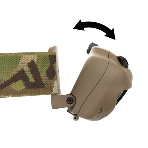Princeton Tec - Vizz Kopf-Taschenlampe - 550 Lumen - Tan / MultiCam - VIZZ22-MC - LED-Taschenlampen - Outdoor