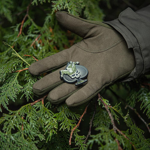 M-Tac – Ace of Spades-Patch – PVC 3D – Oliv – 51108201 - 3D PVC Morale Patches