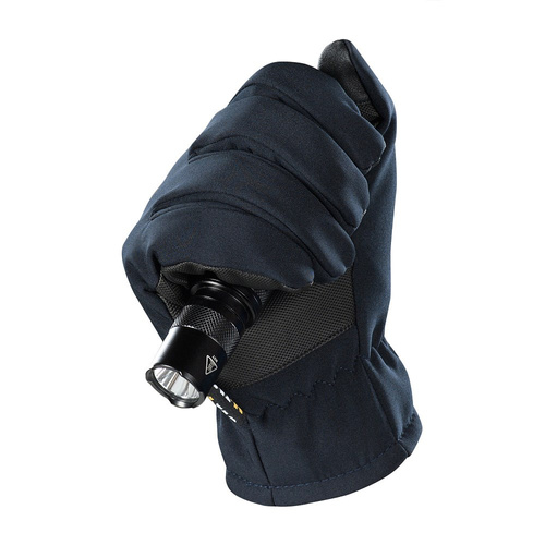 Bekleidung - M-Tac - Soft Shell Thinsulate taktische Handschuhe - Dark Navy Blue - 90308015 - Handschuhe