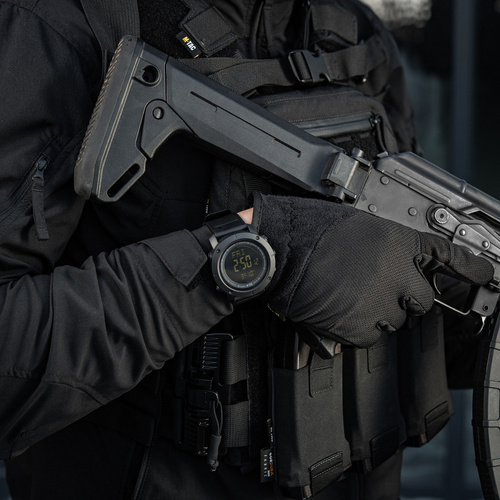 Uhren - M-Tac - Taktische Uhr mit Kompass 2095 - Schwarz - 50009002