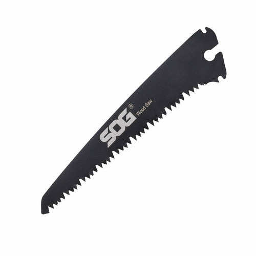 SOG - Klappbare Holzsäge - Manuell - 210 mm - Austauschbares Sägeblatt - Mit Scheide - F10N-CP - Äxte & Sägen