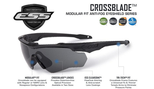 ESS - Crossblade 2X Bausatz - EE9032-03 - Sonnenbrille - Ausrüstung