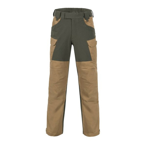 Cargohosen - Helikon - Hybrid Outback Pants® Hose - DuraCanvas® - Coyot / Taiga Green- SP-HOP-DC-1109A