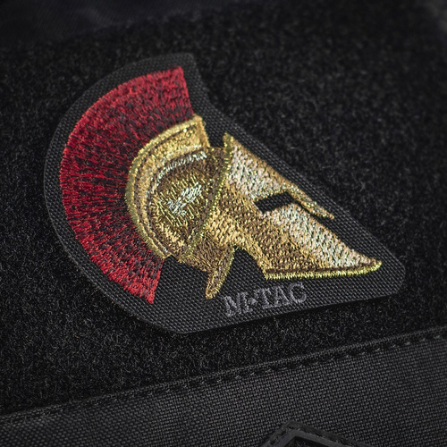 M-Tac – Spartan Helm-Patch – Stickerei – 500D Cordura – Gold/Rot – 51333000 - Andere - Verschiedenes
