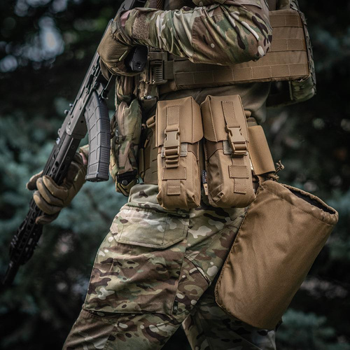 M-Tac - Tragetasche für Zwei AR/AK-Magazine - Fastex - Cordura 500D - Coyote - 10013105 - Magazin & Munitionstaschen