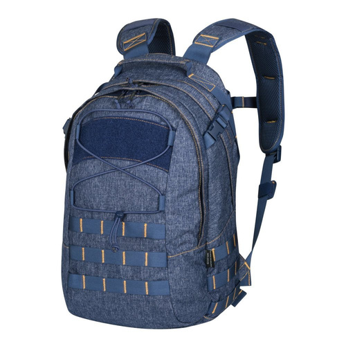 Helikon - Rucksack EDC - 24 L - Cordura - Blau meliert - PL-EDC-NP-M2 - Stadt, EDC, 1 Tag (bis zu 25 Liter)