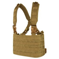 Condor - OPS Chest Rig Tactical Vest - Coyote Brown - MCR4-498.