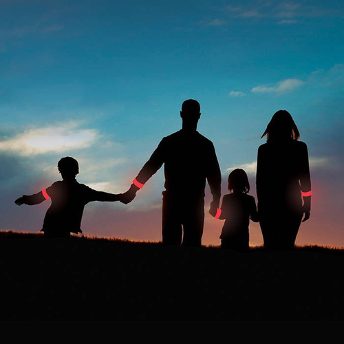 Nite Ize - SlapLit LED Slap Wrap - Ver.2 - Rot - SLP2-10-R3 - Taschenlampen - Outdoor