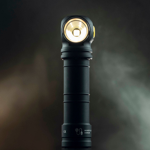 Armytek - Stirnlampe Wizard C2 Pro Max LR - Magnetisches Ladegerät - 4150 lm - 21700 - Schwarz - F06702C - LED-Taschenlampen - Outdoor