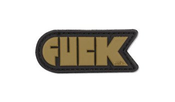 101 Inc. - 3D-Aufnäher - F*ck - OD Grün - 444130-5138