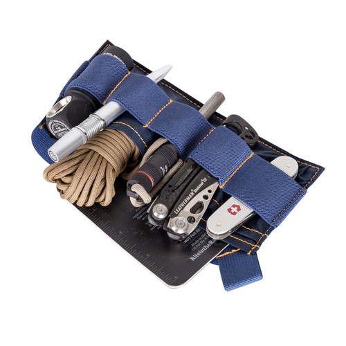 Gürtel, Bein & Hüfttaschen - Helikon - Gürteltasche Bandicoot® - Nylon Polyester Blend - Blaue Melange - TB-BDC-NP-M2