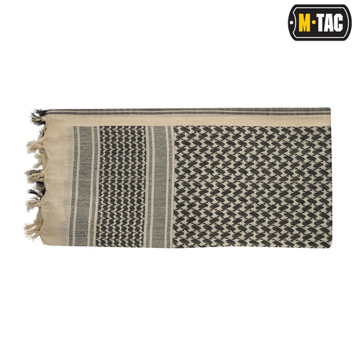 M-Tac - Chusta Shemagh - Schwarz / Khaki - 40902004 - Headwraps, Shemags & Schals - Bekleidung