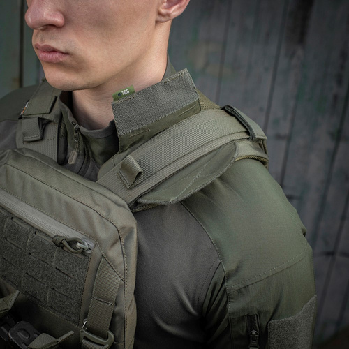 Ausrüstung - M-Tac - Schulterpolster für Cuirass QRS Weste - Cordura - Ranger Green - 10179023 - Zubehör