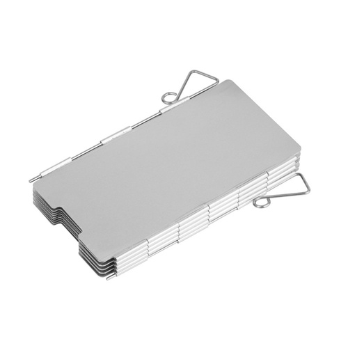 Kocher & Kochsets - MFH - Aluminium-Windschutz für Campingkocher - 65,5 x 13,5 cm - 33686