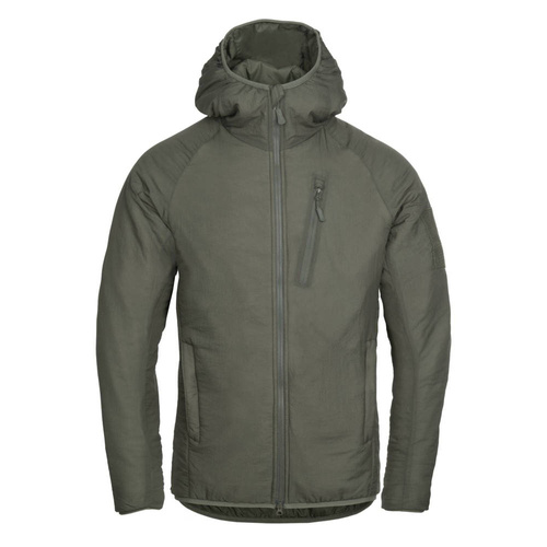 Helikon - Jacke Wolfhound Hoodie - Windpack Nylon - Woodland - KU-WLH-NL-03 - Militärjacken - Bekleidung