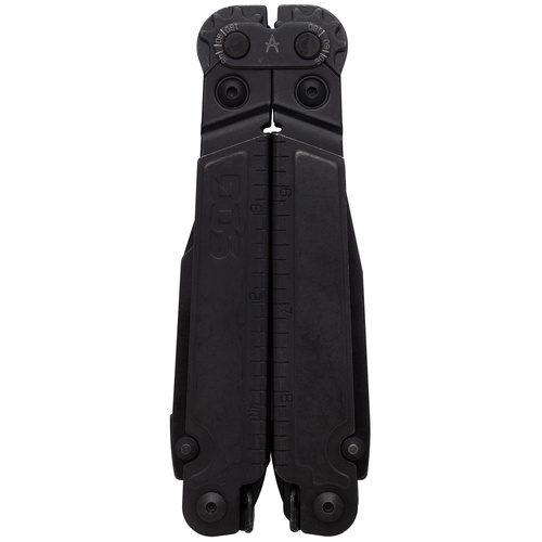 SOG - Multitool PowerAccess PA3002-CP - Edelstahl - 21 Werkzeuge + Bit-Set - Schwarz - PA3002-CP - Multitool SOG