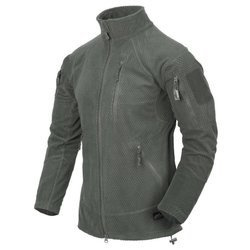 Helikon - Alpha Tactical Grid Fleece Jacke - Foliage Green - BL-ALT-FG-21