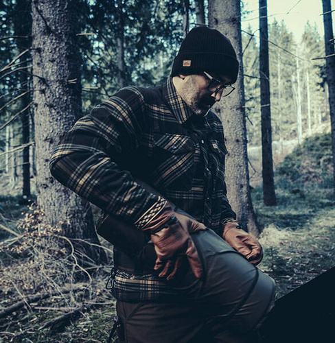 Helikon - Hemd Winter Warden - Slate Crimson Plaid - KO-WWS-PB-PJ - Hemden & Pullover - Bekleidung