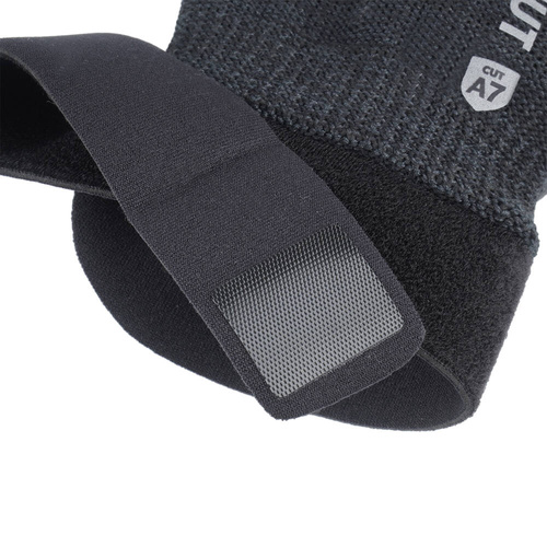 Pannensichere Handschuhe - ZettaCut - Taktische Schutzhandschuhe 600 Series Cut - Anti-Cut - Schwarz