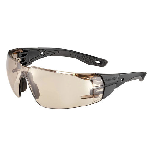 Bolle Safety - Schutzbrille RUSH+ 2.0 - EN ISO 16321-1 - Platinum - Copper - RUSPMN30E - Gesichtsschutz