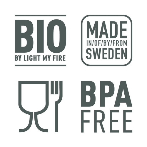 Light My Fire - Spork Original BIO - SandyGreen - Touristenbesteck