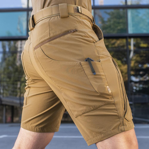 M-Tac - Taktische Shorts Rubicon Flex - 4-Way Stretch - YKK - Coyote - 20070005 - Kurze Hose - Bekleidung