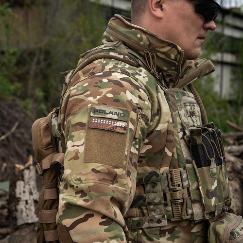 Flaggen - M-Tac - Polen-Abzeichen - Laserschnitt - Multicam / Schwarz - 51003108