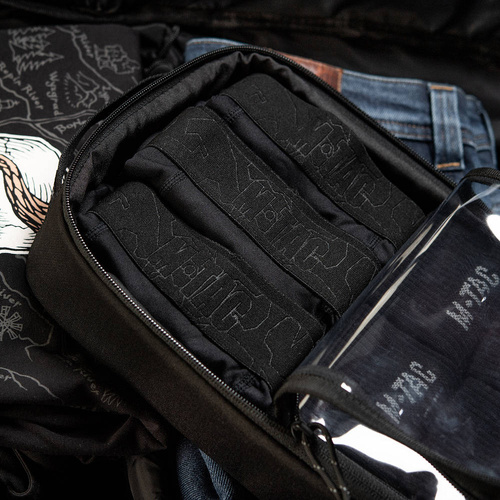 M-Tac - Elite Large Clear Pouch - 30 x 19 cm - Schwarz - 10147002-L - Sonstige - Ausrüstung