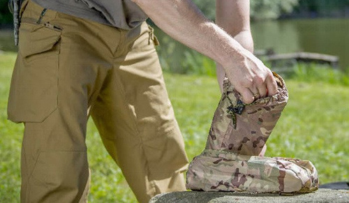 Outdoor - Helikon - Supertarp® Shelter Cape - 300 x 300 cm - Woodland - PO-STP-PO-03 - Planen