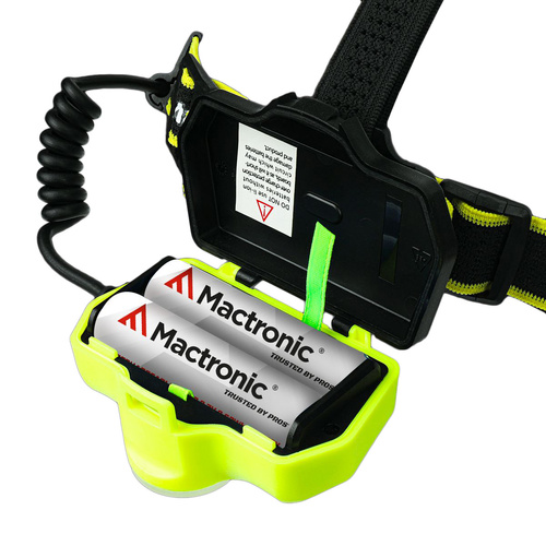 Outdoor - Mactronic - Stirnlampe ULTIMO X1000 - 1000 lm - Gelb/Schwarz - PHL0012 - LED-Taschenlampen