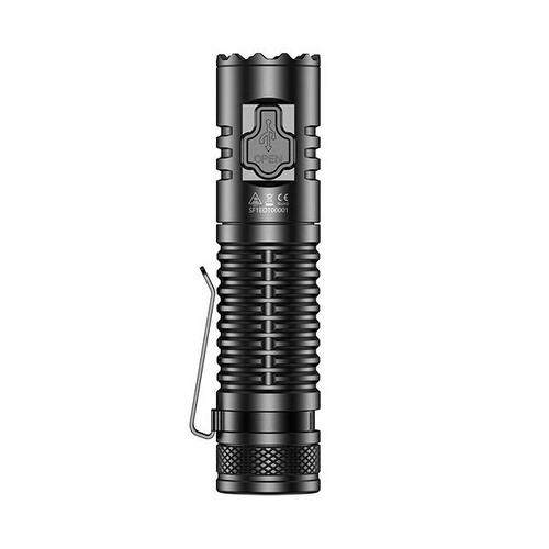 Speras - Taschenlampe E10 LED mit Akku 3100 mAh - 1300 lm - Schwarz - E10 - LED-Taschenlampen - Outdoor