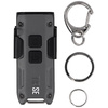 NiteCore - Schlüsselbund-Taschenlampe TIP SE - 700lm - Li-Ionen Akku - 500mAh - Metallic Grau - TIP SE METALLIC GRAY