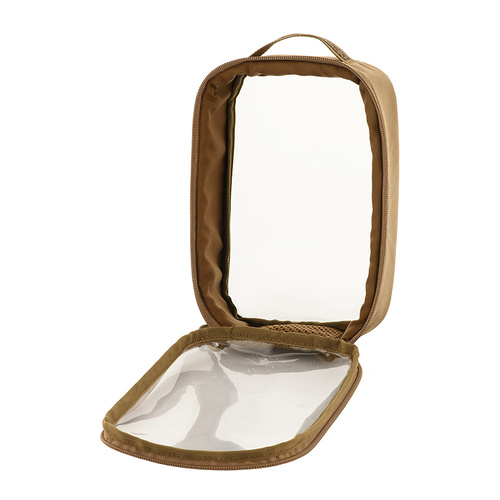 M-Tac - Elite Large Clear Pouch - 30 x 19 cm - Coyote - 10147005-L - Sonstige