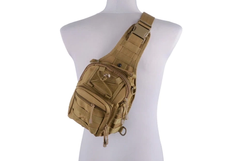 GFC Tactical - Taktische Umhängetasche - MOLLE - Nylon - Tan - GFT-20-018815 - Stadtrucksäcke