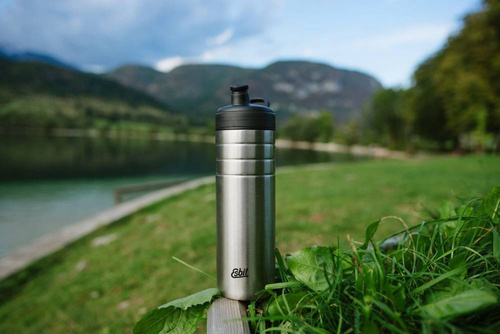 Esbit - Majoris Sportflasche - 800 ml - Stahl - DBS800TL-S - Wasserbehälter & Feldflaschen - Outdoor