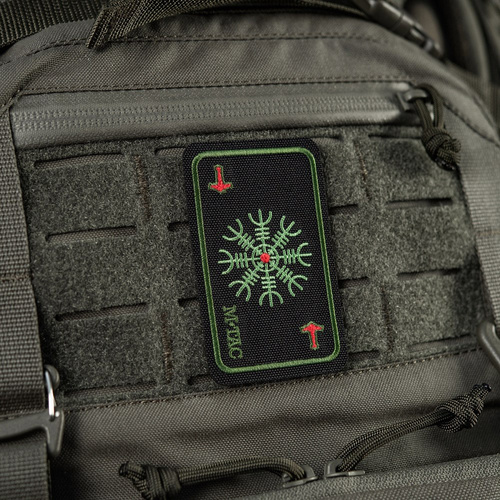 M-Tac – Helm of Terror Map Patch – Stickerei – Schwarz/Oliv – 51392201 - Andere