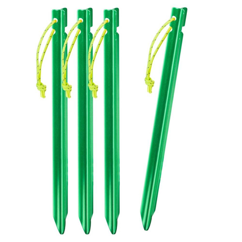 Helikon - Aluminium-Planenstangen - 4 Stück - Grün - PO-TST-AL-82 - Outdoor
