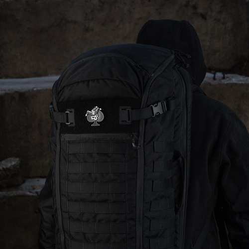 M-Tac – Ace of Spades Patch – 3D PVC – Schwarz/Weiß – 51108236 - 3D PVC Morale Patches - Verschiedenes