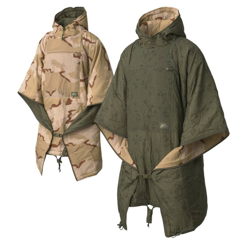 Helikon - Reversible Swagman Roll® - Desert Night Camo / US Desert - PO-RSR-NL-0L05A - Ponchos - Regenumhänge