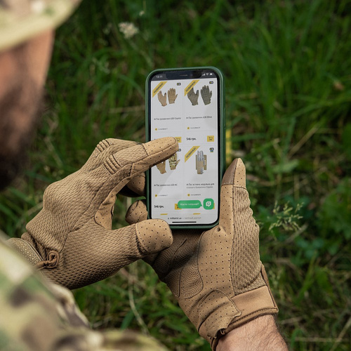 Bekleidung - M-Tac - A30 Taktische Handschuhe - Coyote - 90314105 - Taktisch Handschuhe