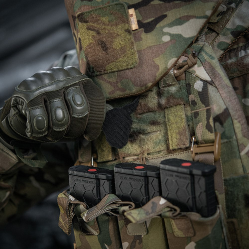 M-Tac – Skeleton Shooter Patch – Stickerei – 500D Cordura – Schwarz – 51375002 - Andere