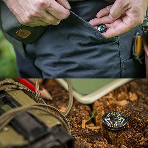 Helikon - Button Large Compass - KS-BCL-AT-01 - Kompasse - Outdoor