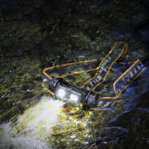 Outdoor - Fenix - Wiederaufladbare LED-Stirnlampe mit 2600-mAh-Akku - 1200 Lumen - HM60R - LED-Taschenlampen