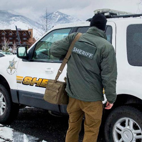 Militärjacken - Helikon - Jacke Husky - Climashield® Apex™ - Alpha Green - KU-HKY-NL-36