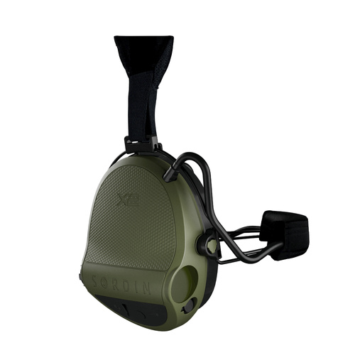 Sordin - Aktiver Gehörschützer Supreme X2 - Nackenbügel - Gel-Polster - Grün - 301006-20G - Aktive Kopfhörer - Ausrüstung