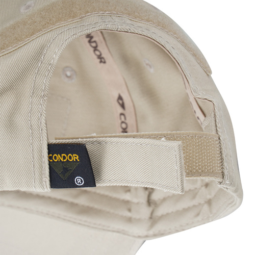 Caps & Feldmützen - Condor - Baseball Tactical Cap - 100% Baumwolle - Tan - TC-003