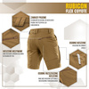 M-Tac - Taktische Shorts Rubicon Flex - 4-Way Stretch - YKK - Coyote - 20070005